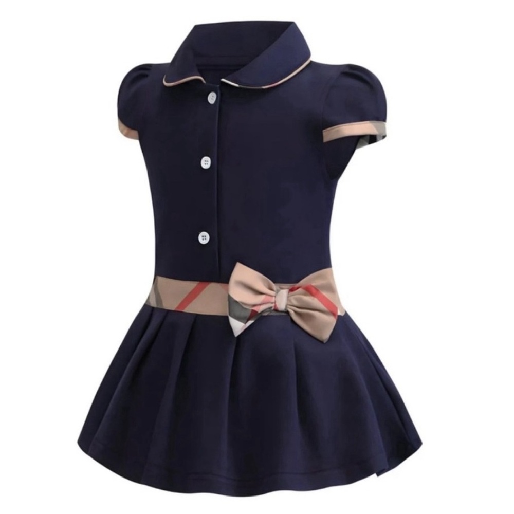 BNWT Plaid Nova Check Preppy Casual Dress For Girls